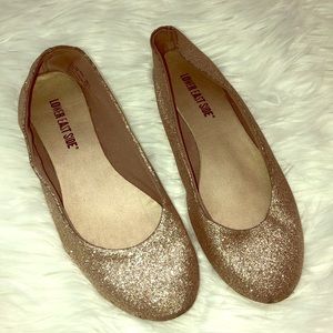 Flats - Gold Sparkle